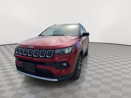 Red Hot Pearlcoat 2025 Jeep Compass Limited