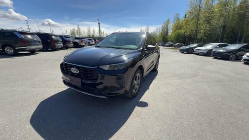 Agate Black Metallic 2024 Ford Escape ST-Line