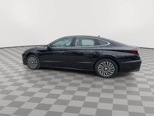 Carbon Blue 2023 Hyundai SONATA Hybrid SE