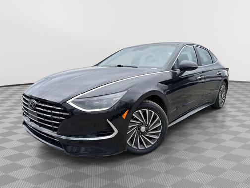 Carbon Blue 2023 Hyundai SONATA Hybrid SE