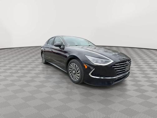 Carbon Blue 2023 Hyundai SONATA Hybrid SE