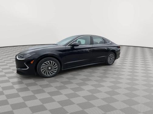 Carbon Blue 2023 Hyundai SONATA Hybrid SE
