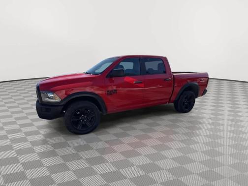 Flame Red Clearcoat 2024 RAM 1500 Classic Warlock Crew Cab 4x4 5'7' Box