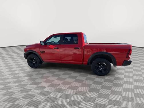 Flame Red Clearcoat 2024 RAM 1500 Classic Warlock Crew Cab 4x4 5'7' Box