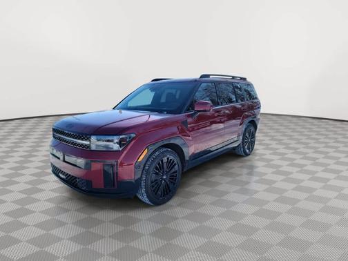 Ultimate Red 2026 Hyundai SANTA FE HEV Calligraphy