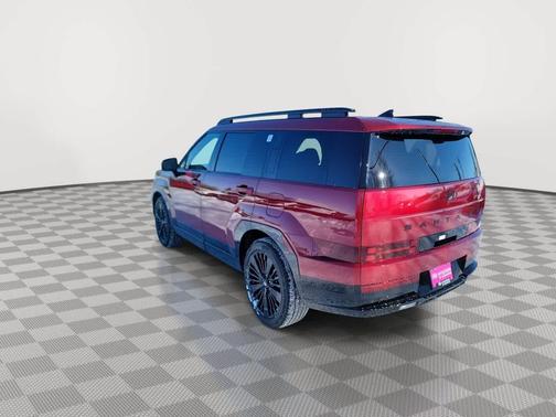 Ultimate Red 2026 Hyundai SANTA FE HEV Calligraphy