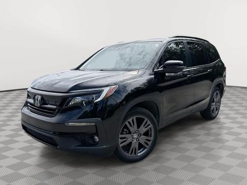 Crystal Black Pearl 2022 Honda Pilot AWD Sport