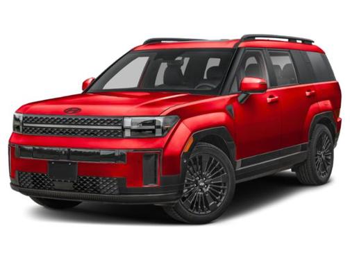 Ultimate Red 2026 Hyundai SANTA FE HEV Calligraphy