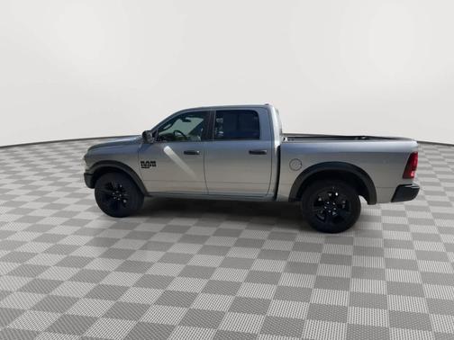 Billet Silver Metallic Clearcoat 2024 RAM 1500 Classic Warlock Crew Cab 4x4 5'7' Box