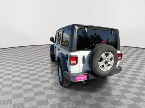 Bright White Clearcoat 2020 Jeep Wrangler Unlimited Sport