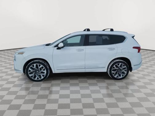 Serenity White Pearl 2023 Hyundai SANTA FE Calligraphy