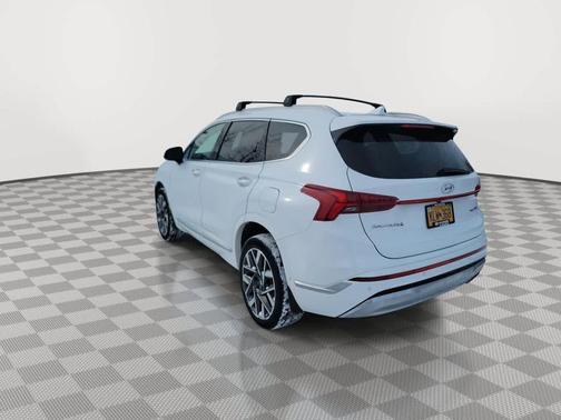 Serenity White Pearl 2023 Hyundai SANTA FE Calligraphy