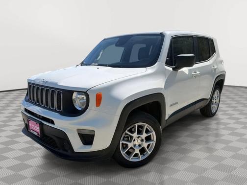 Alpine White Clearcoat 2023 Jeep Renegade Latitude