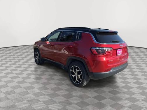 Red Hot Pearlcoat 2024 Jeep Compass Limited