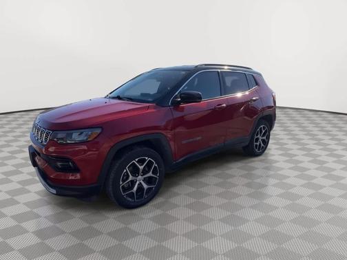 Red Hot Pearlcoat 2024 Jeep Compass Limited
