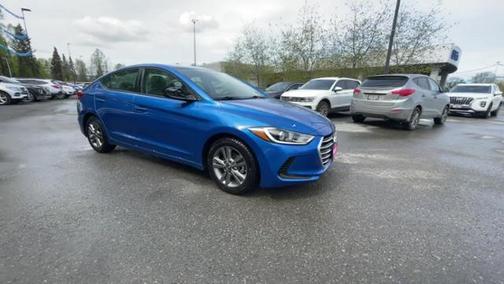 Electric Blue Metallic 2017 Hyundai ELANTRA SE