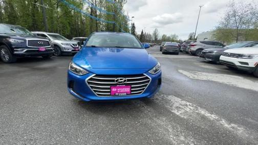 Electric Blue Metallic 2017 Hyundai ELANTRA SE