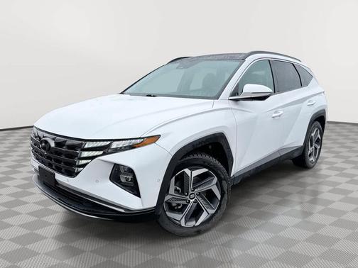Quartz White 2022 Hyundai TUCSON Limited