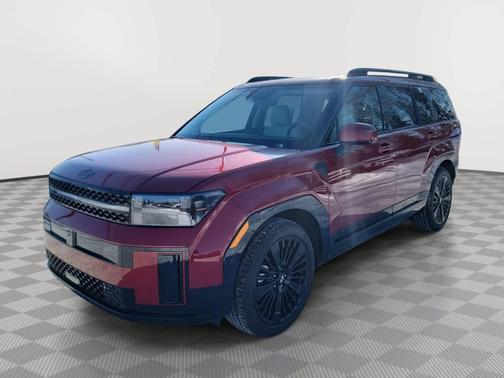 Ultimate Red 2026 Hyundai SANTA FE HEV Calligraphy
