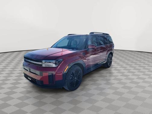 Ultimate Red 2026 Hyundai SANTA FE HEV Calligraphy