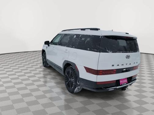 Serenity White 2026 Hyundai SANTA FE HEV Calligraphy