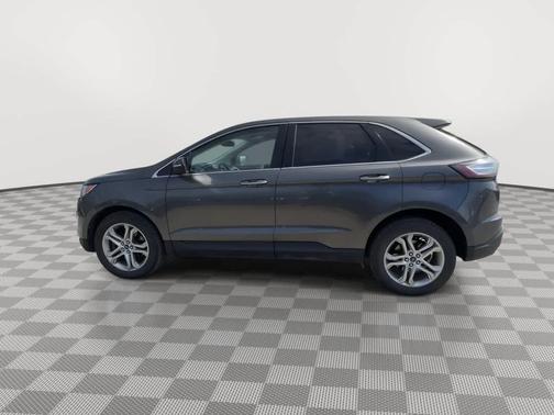 Magnetic Metallic 2017 Ford Edge Titanium