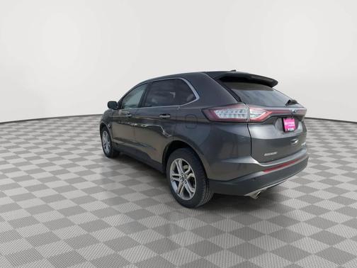 Magnetic Metallic 2017 Ford Edge Titanium