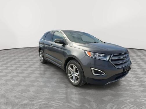 Magnetic Metallic 2017 Ford Edge Titanium