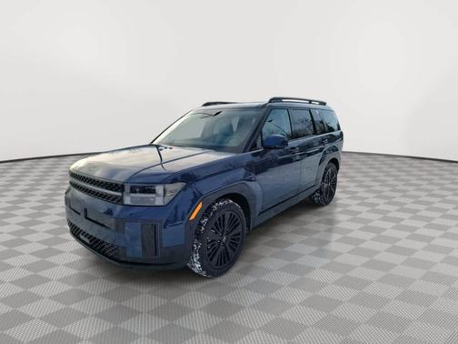 Atlantis Blue 2026 Hyundai SANTA FE HEV Calligraphy