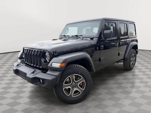 Black Clearcoat 2022 Jeep Wrangler Unlimited Sport