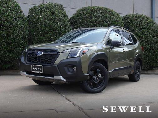 Autumn Green Metallic 2023 Subaru Forester Wilderness