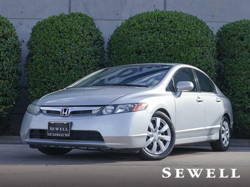 Alabaster Silver Metallic 2008 Honda Civic LX