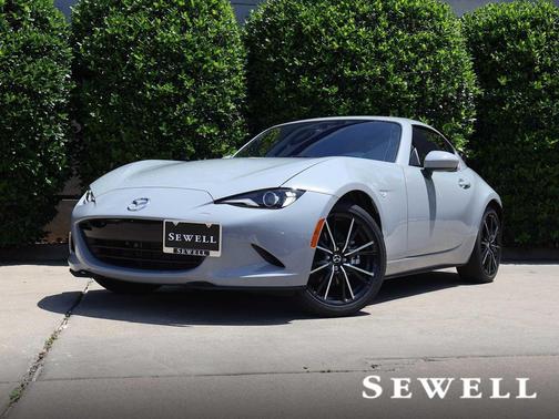 Aero Gray Metallic 2025 Mazda MX-5 Miata RF Grand Touring