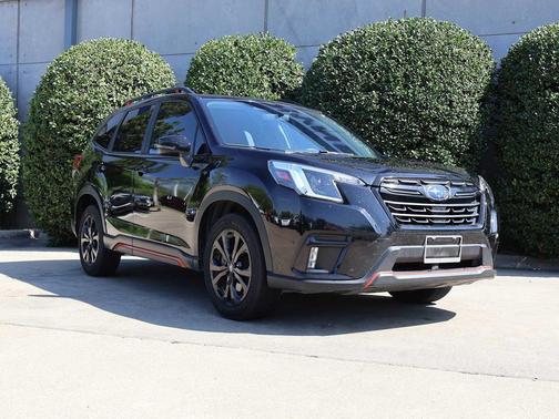 Crystal Black Silica 2023 Subaru Forester Sport