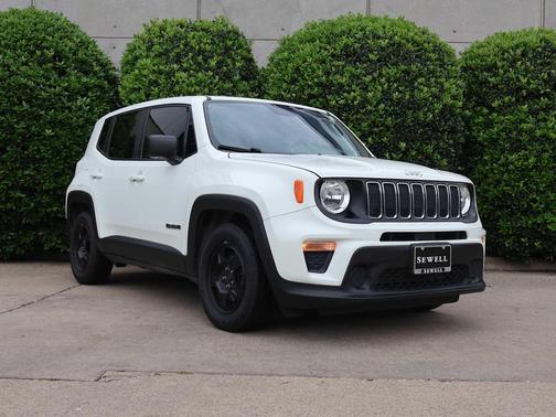 Alpine White Clearcoat 2020 Jeep Renegade Sport