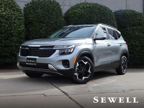 Steel Gray 2024 Kia Seltos EX