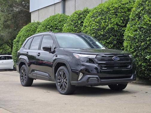 Crystal Black Silica 2026 Subaru Forester Sport