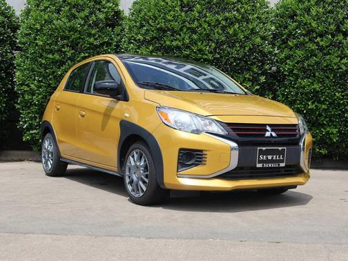 Sand Yellow w/ Black Roof 2023 Mitsubishi Mirage Black Edition