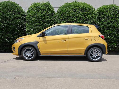 Sand Yellow w/ Black Roof 2023 Mitsubishi Mirage Black Edition