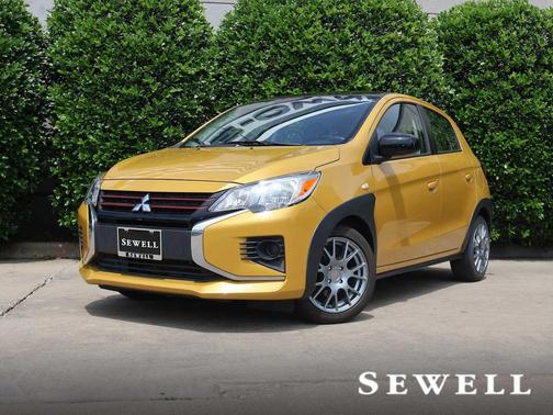 Sand Yellow w/ Black Roof 2023 Mitsubishi Mirage Black Edition
