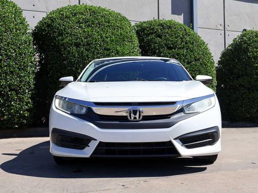 White Orchid Pearl 2018 Honda Civic EX