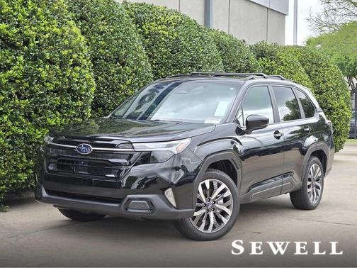 Crystal Black Silica 2026 Subaru Forester Hybrid Touring