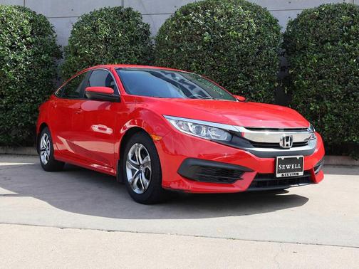Rallye Red 2016 Honda Civic LX