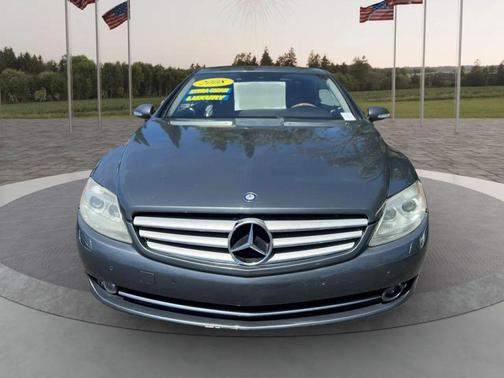 Gray 2008 Mercedes-Benz CL-Class CL 550 Coupe 2D