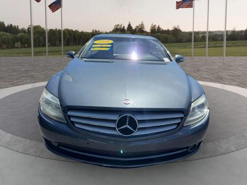 Gray 2008 Mercedes-Benz CL-Class CL 550 Coupe 2D