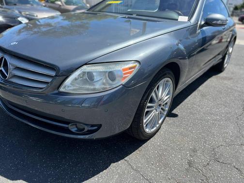Gray 2008 Mercedes-Benz CL-Class CL 550 Coupe 2D
