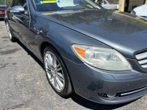 Gray 2008 Mercedes-Benz CL-Class CL 550 Coupe 2D