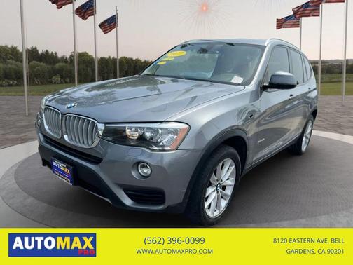 Space Gray Metallic 2017 BMW X3 sDrive28i