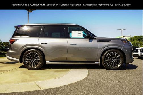 Dynamic Metal/Black Obsidian 2026 INFINITI QX80 AUTOGRAPH AWD