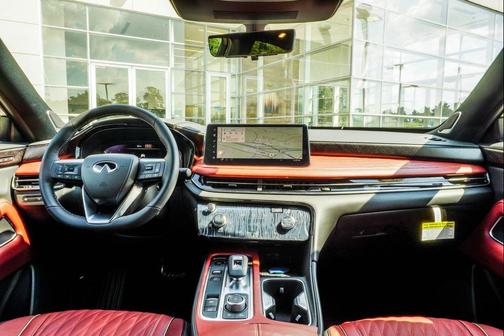 Sunfire Red/Black 2027 INFINITI QX65 AUTOGRAPH